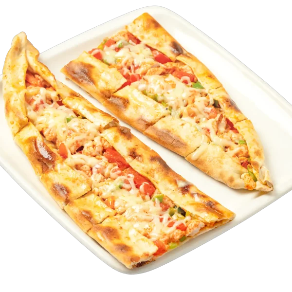 Tavuklu Kaşarlı Pide